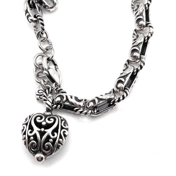 Brighton Bibi Heart Charm Bracelet - 5688 - Picture 1 of 2